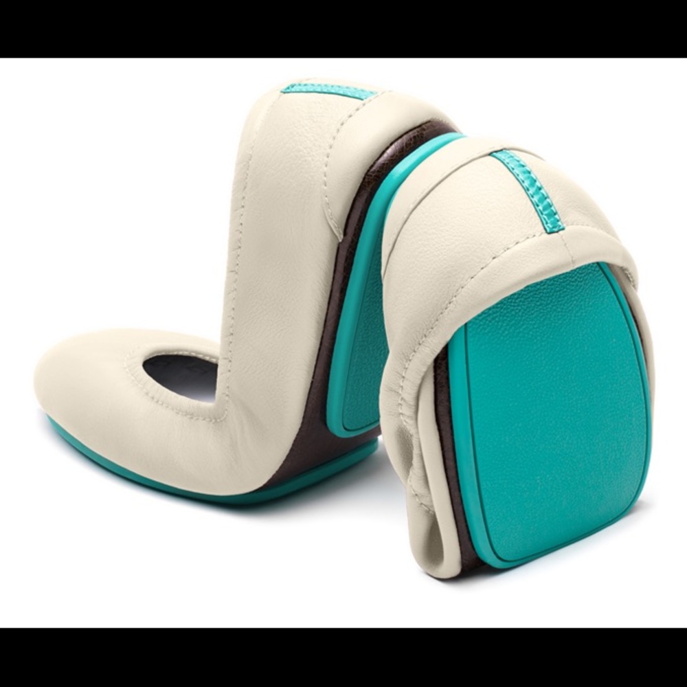 Tieks cream size 9
